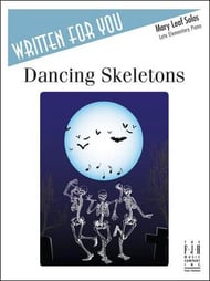 Dancing Skeletons piano sheet music cover Thumbnail